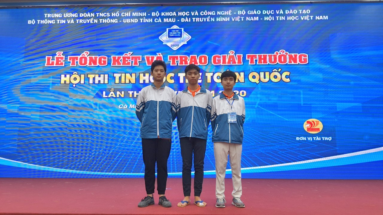 CNTer đạt Giải ba Tin học trẻ Quốc gia 2020: thành tích cao nhất của tỉnh Hải Dương đến nay